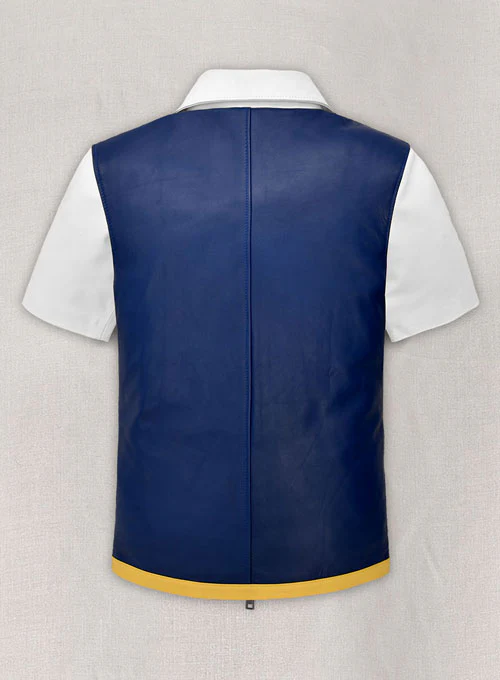 Ash Pokemon Kids Leather Jacket - Image 3