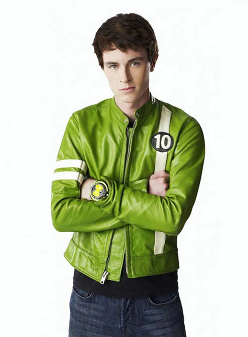 Ben 10 Kids Leather Jacket - Image 4