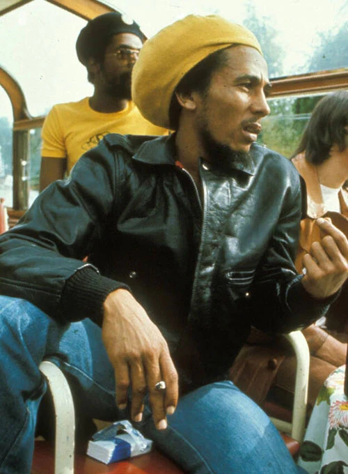 Bob Marley Leather Jacket #1 - Image 3