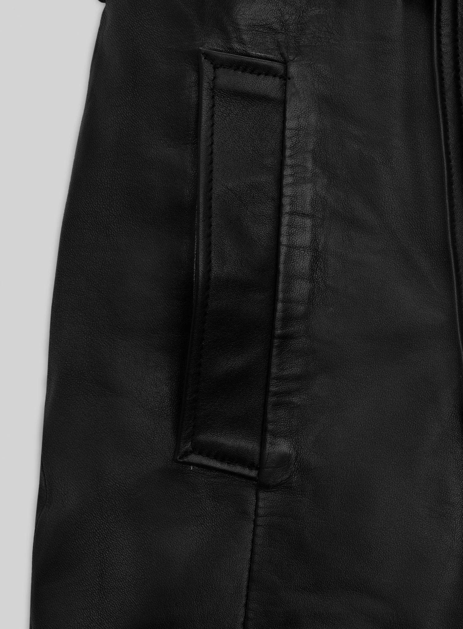 Brandon Lee The Crow Leather Coat - Image 3