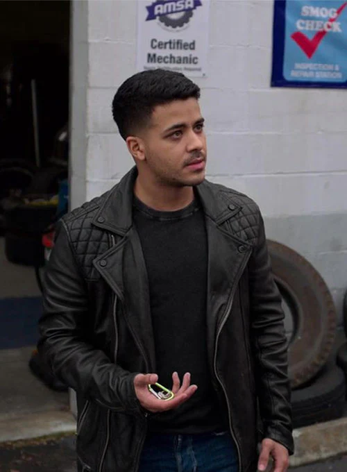 Christian Navarro 13 Reasons Why Leather Jacket - Image 3