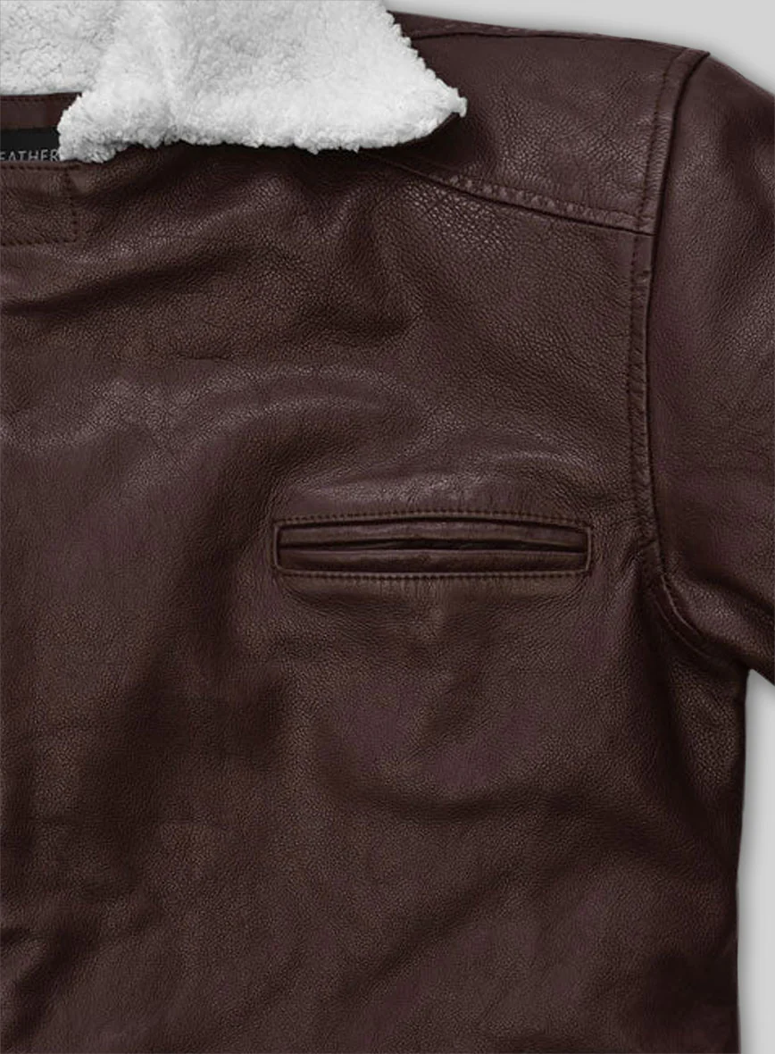 Thick Goat Brown Washed & Wax Tom Hardy Trench Coat - Image 5