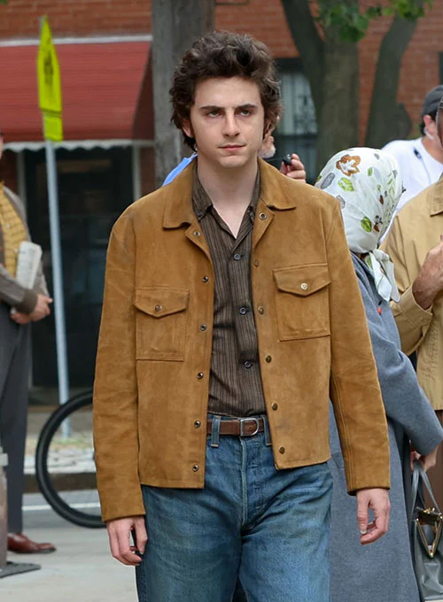 Timothee Chalamet Leather Jacket - Image 3