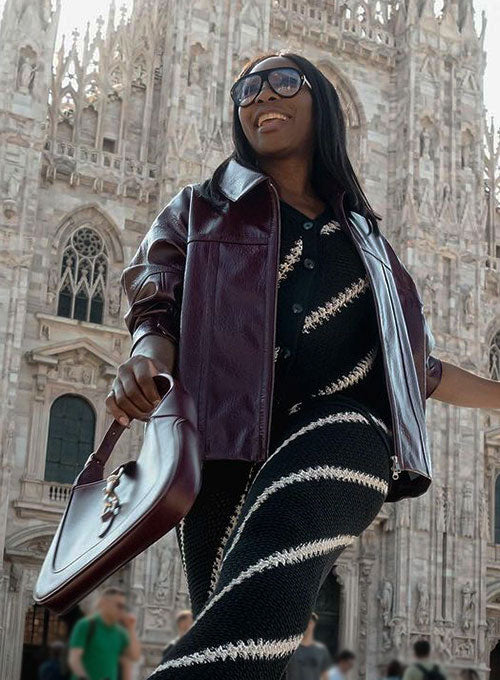 Venus Williams Leather Jacket - Image 3